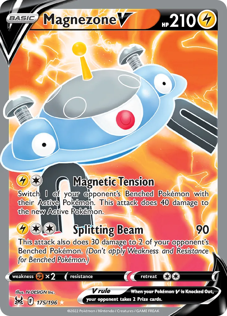 Magnézone V — SWSH11: Lost Origin — Pokémon