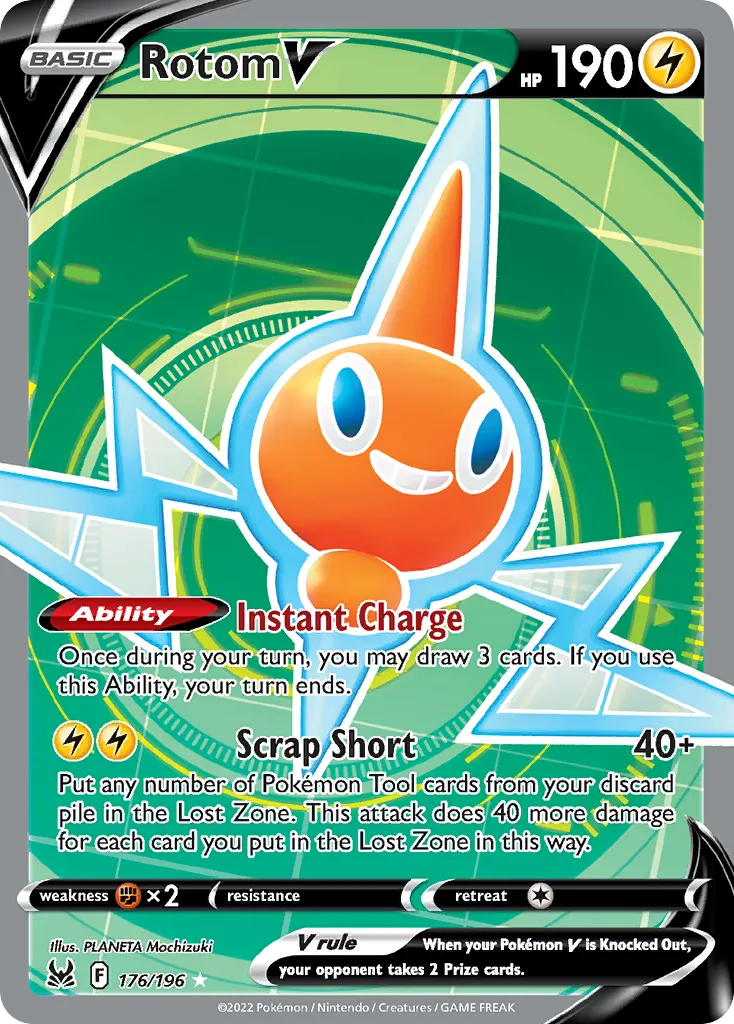 Rotom V — SWSH11: Lost Origin — Pokémon