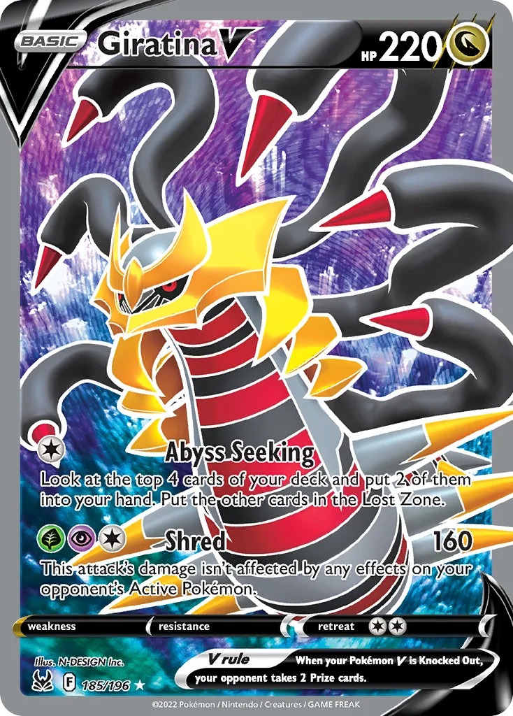 Giratina V — SWSH11: Lost Origin — Pokémon