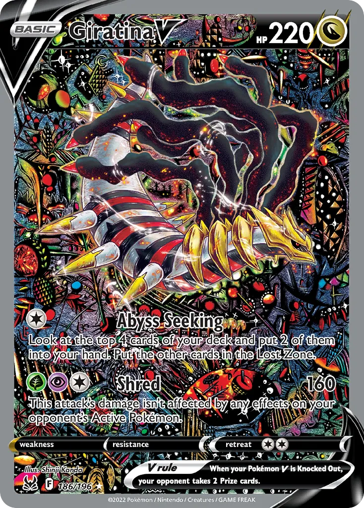 Giratina V — SWSH11: Lost Origin — Pokemon