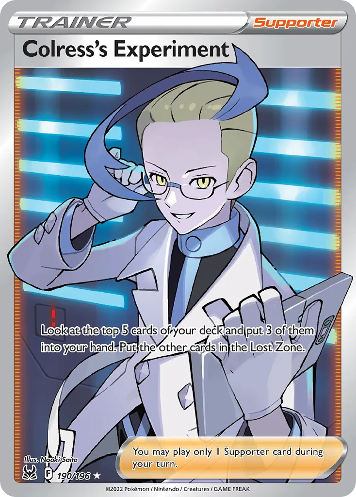Colress's Experiment — SWSH11: Lost Origin — Pokemon