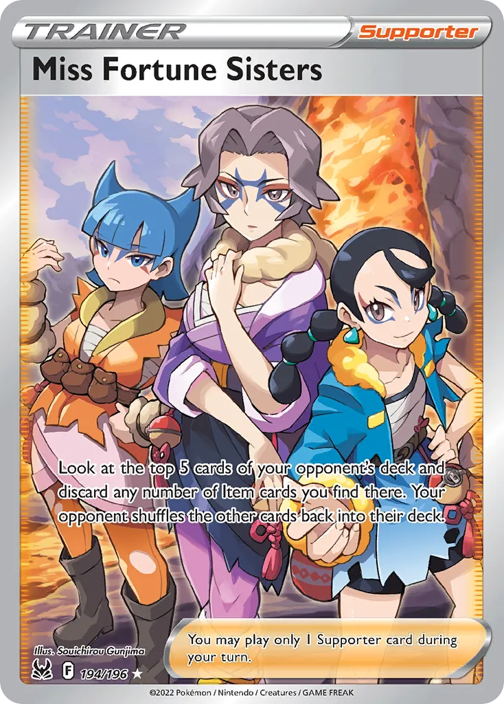 Miss Fortune Sisters — SWSH11: Lost Origin — Pokémon