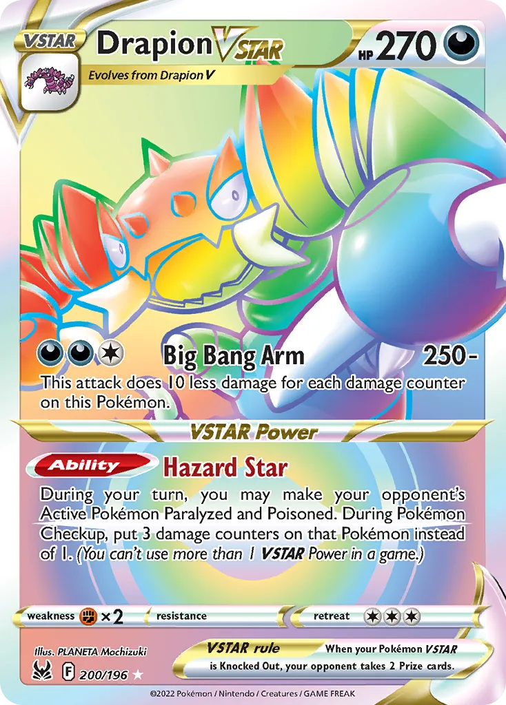 Drapion VSTAR — SWSH11: Lost Origin — Pokémon