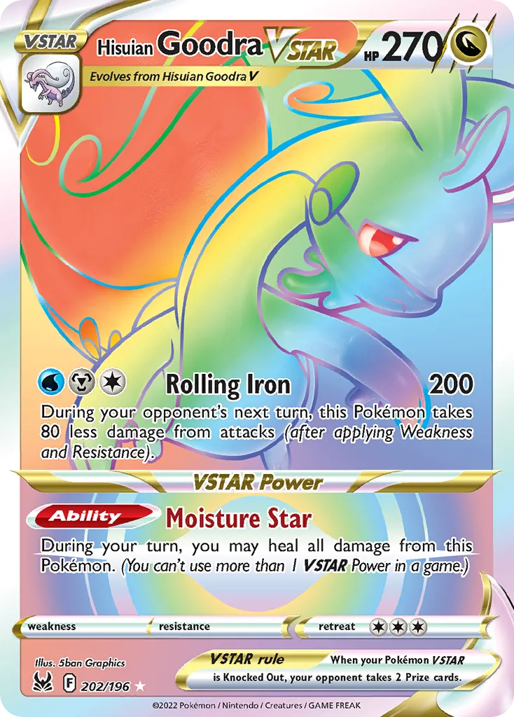 Hisuian Goodra VSTAR — SWSH11: Lost Origin — Pokémon