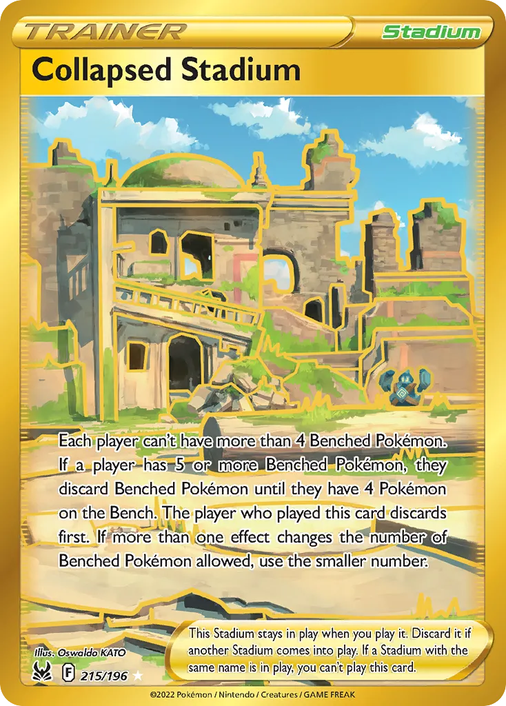 Collapsed Stadium — SWSH11: Lost Origin — Pokémon