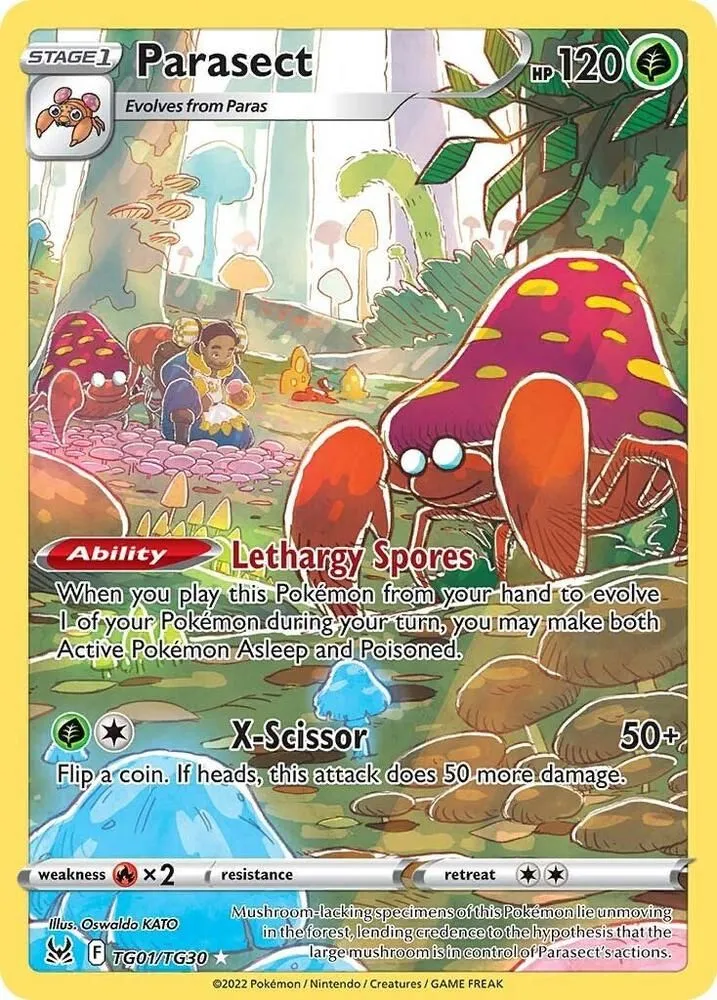 Parasect — SWSH11: Lost Origin Trainer Gallery — Pokemon