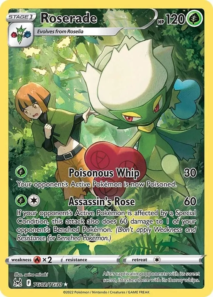 Roserade — SWSH11: Lost Origin Trainer Gallery — Pokémon