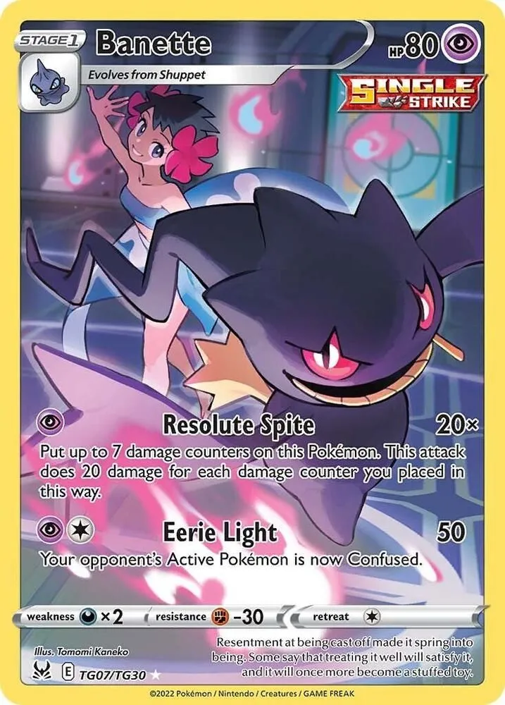 Banette — SWSH11: Lost Origin Trainer Gallery — Pokemon