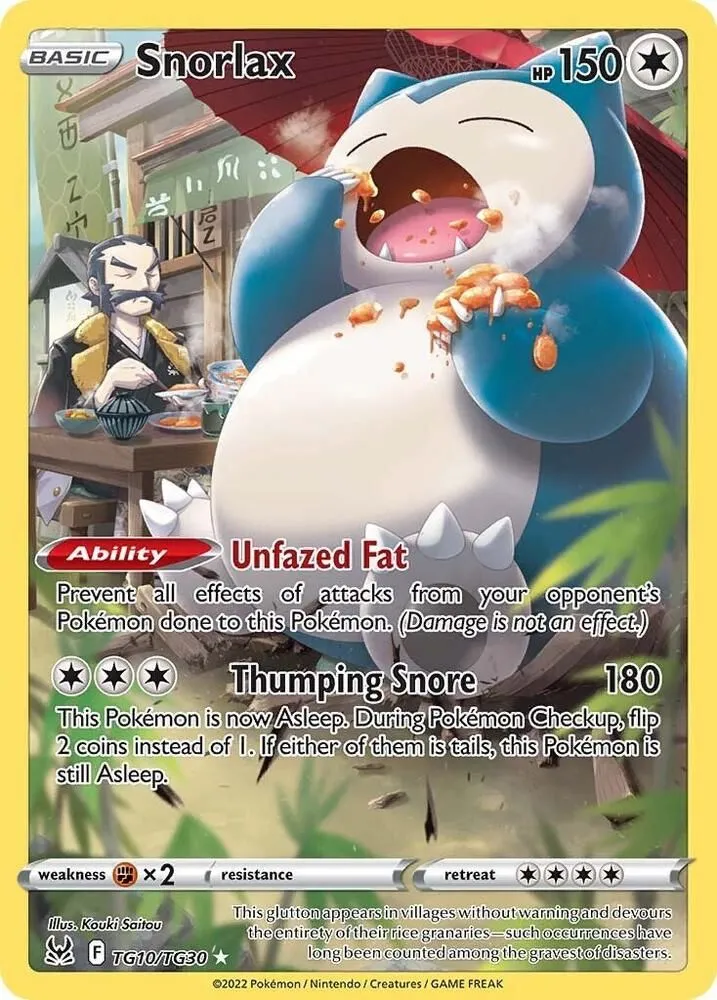 Snorlax — SWSH11: Lost Origin Trainer Gallery — Pokémon