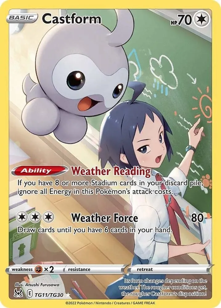 Castform — SWSH11: Lost Origin Trainer Gallery — Pokémon