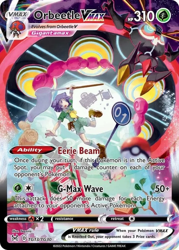 Orbeetle VMAX — SWSH11: Lost Origin Trainer Gallery — Pokémon
