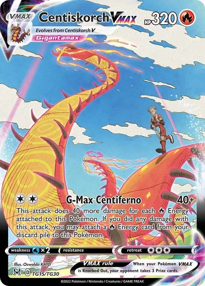 Centiskorch VMAX from SWSH11: Lost Origin Trainer Gallery - Pokemon