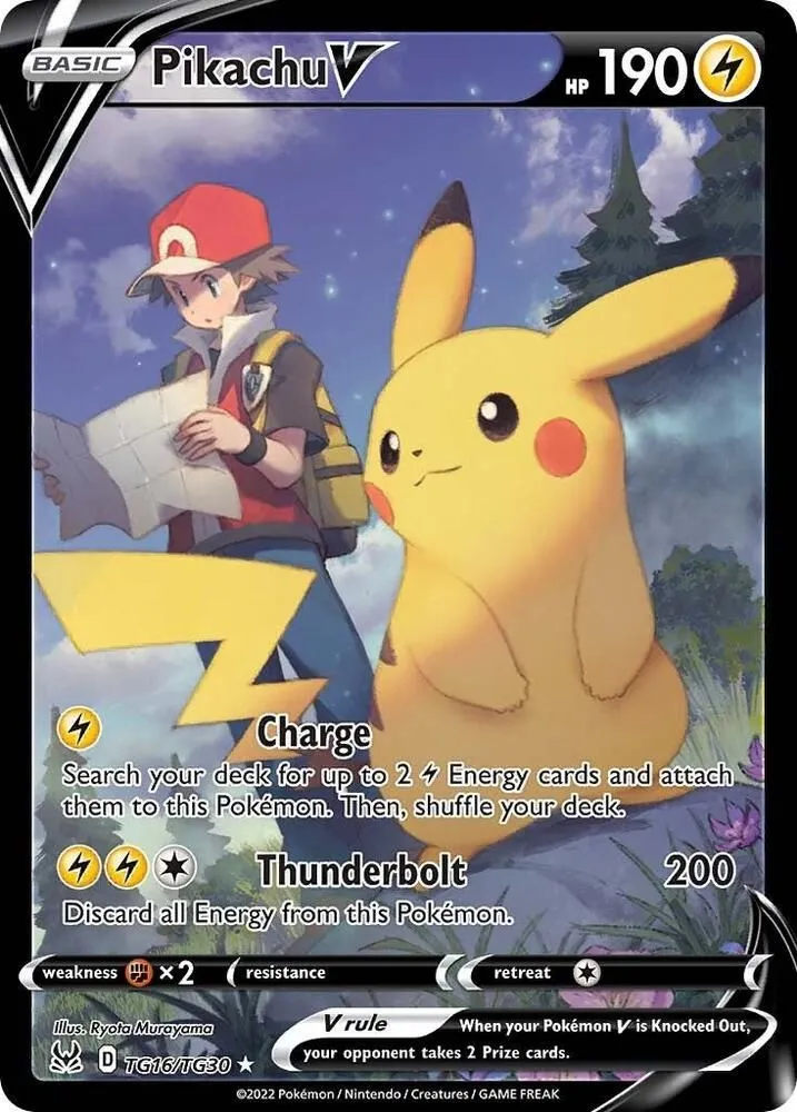 Pikachu V — SWSH11: Lost Origin Trainer Gallery — Pokemon
