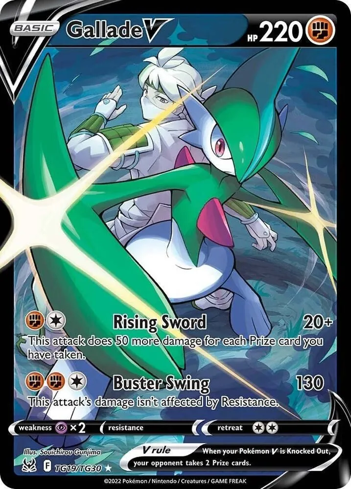 Gallade V — SWSH11: Lost Origin Trainer Gallery — Pokemon