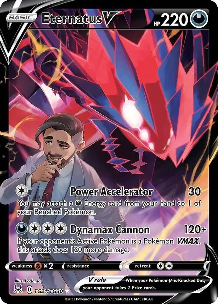 Eternatus V — SWSH11: Lost Origin Trainer Gallery — Pokémon