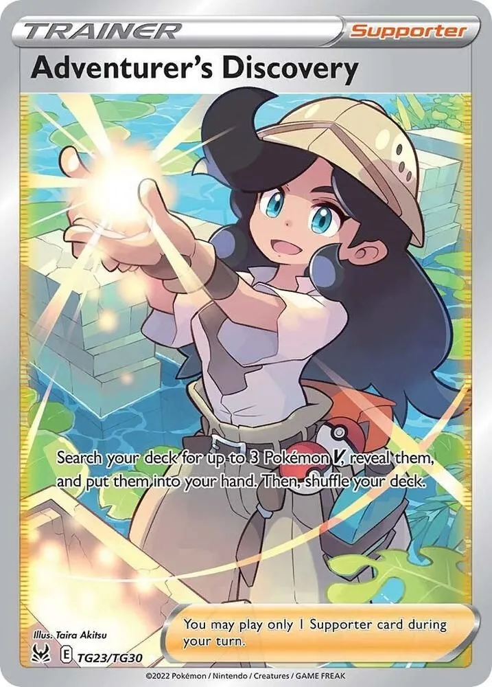 Adventurer's Discovery — SWSH11: Lost Origin Trainer Gallery — Pokémon