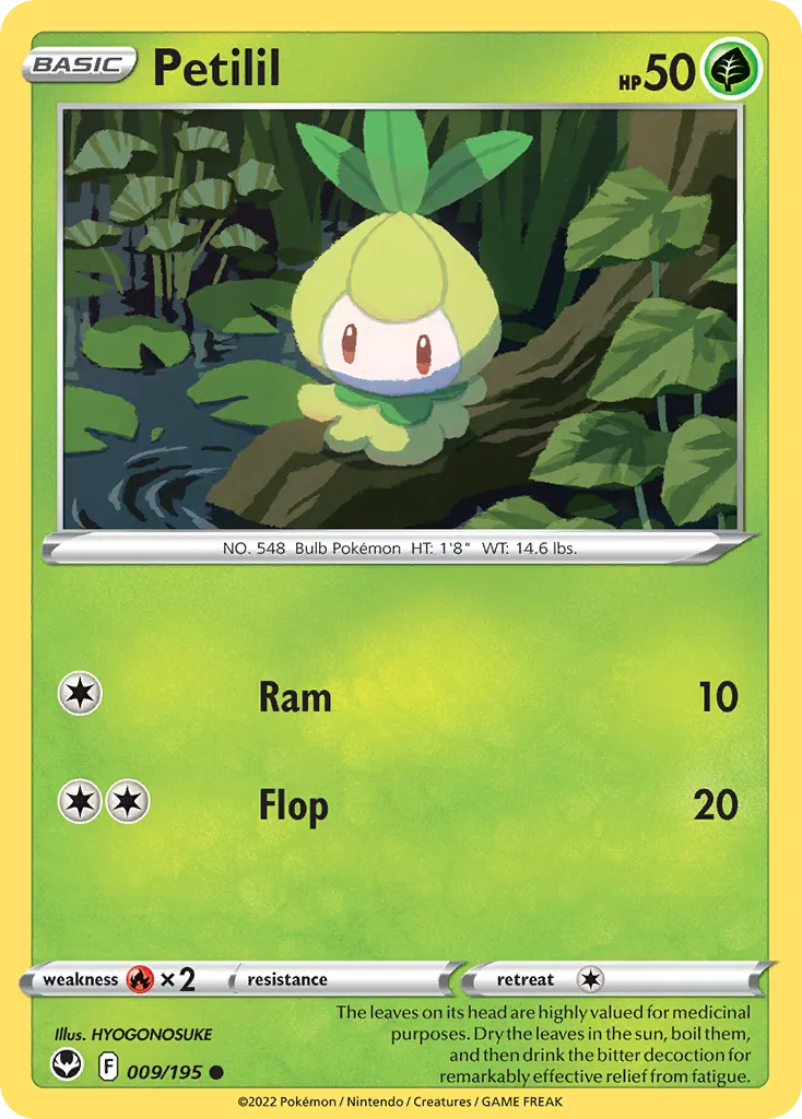 Petilil — SWSH12: Silver Tempest — Pokémon