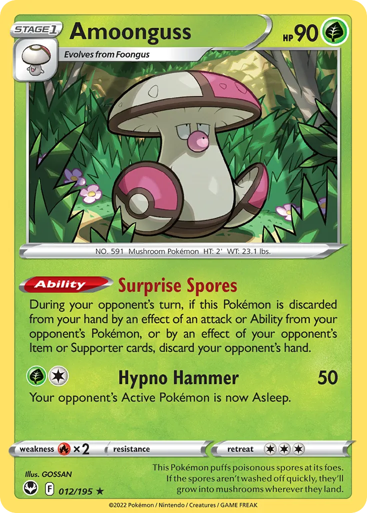 Amoonguss — SWSH12: Silver Tempest — Pokémon