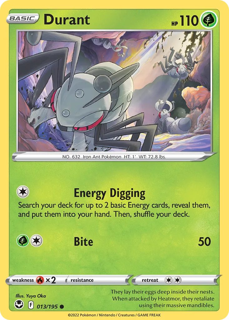 Durant — SWSH12: Silver Tempest — Pokémon