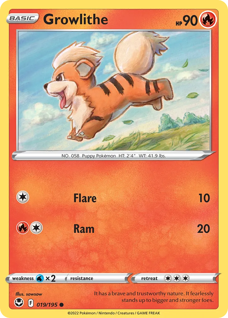 Caninos — SWSH12: Silver Tempest — Pokémon