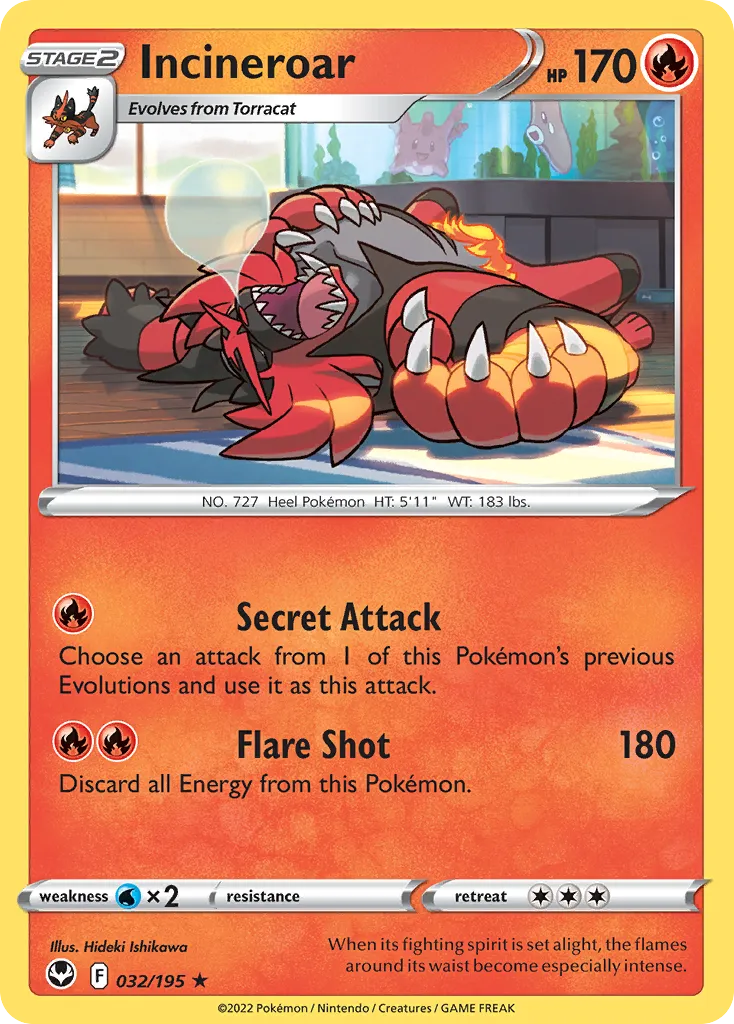 Félinferno — SWSH12: Silver Tempest — Pokémon