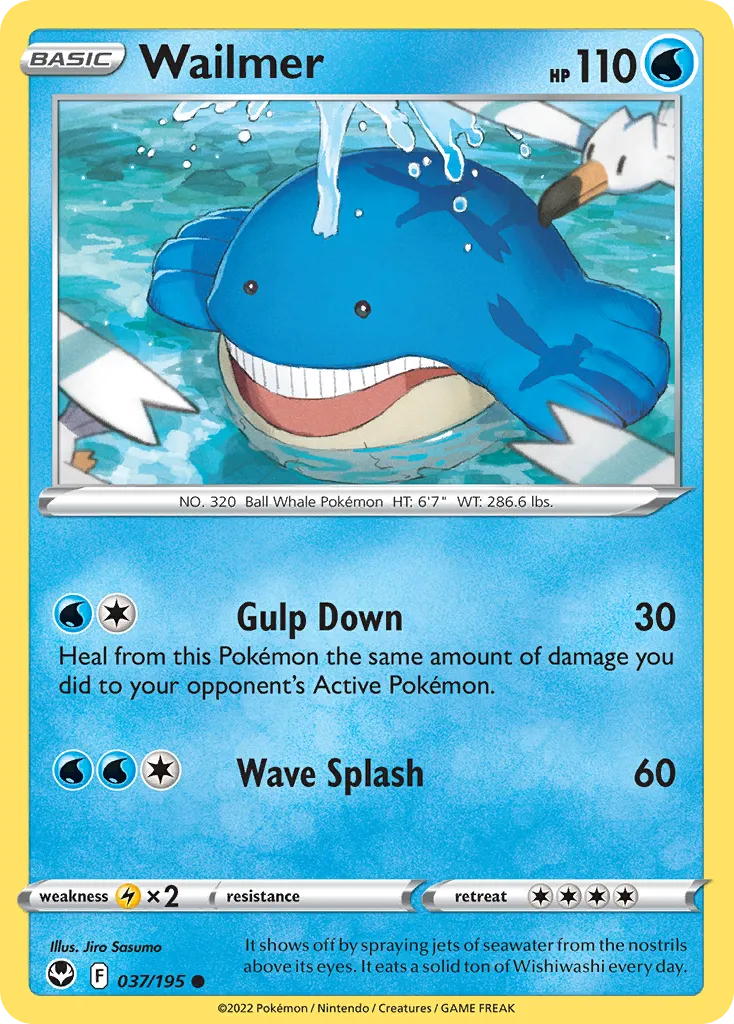Wailmer — SWSH12: Silver Tempest — Pokémon