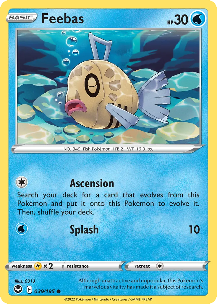 Feebas — SWSH12: Silver Tempest — Pokémon