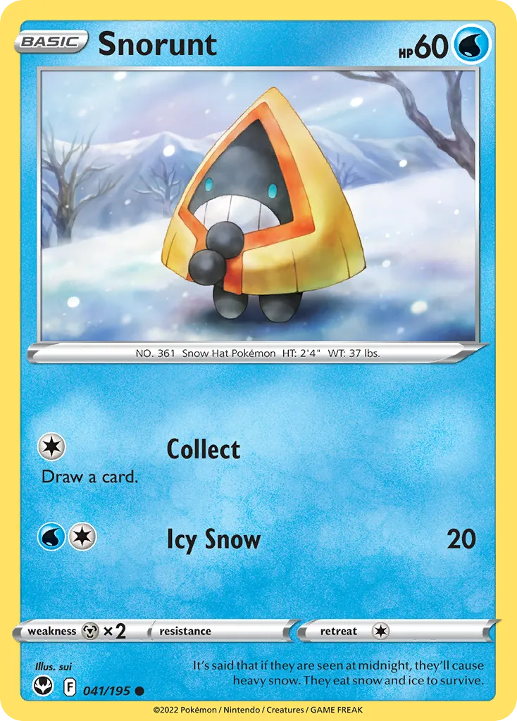 Snorunt — SWSH12: Silver Tempest — Pokémon