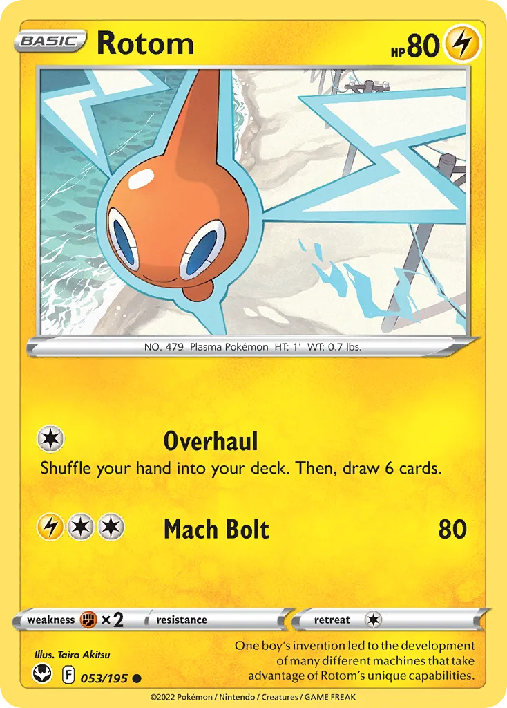 Rotom — SWSH12: Silver Tempest — Pokémon