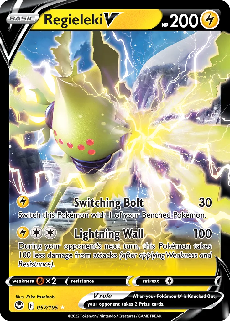 Regieleki V — SWSH12: Silver Tempest — Pokémon
