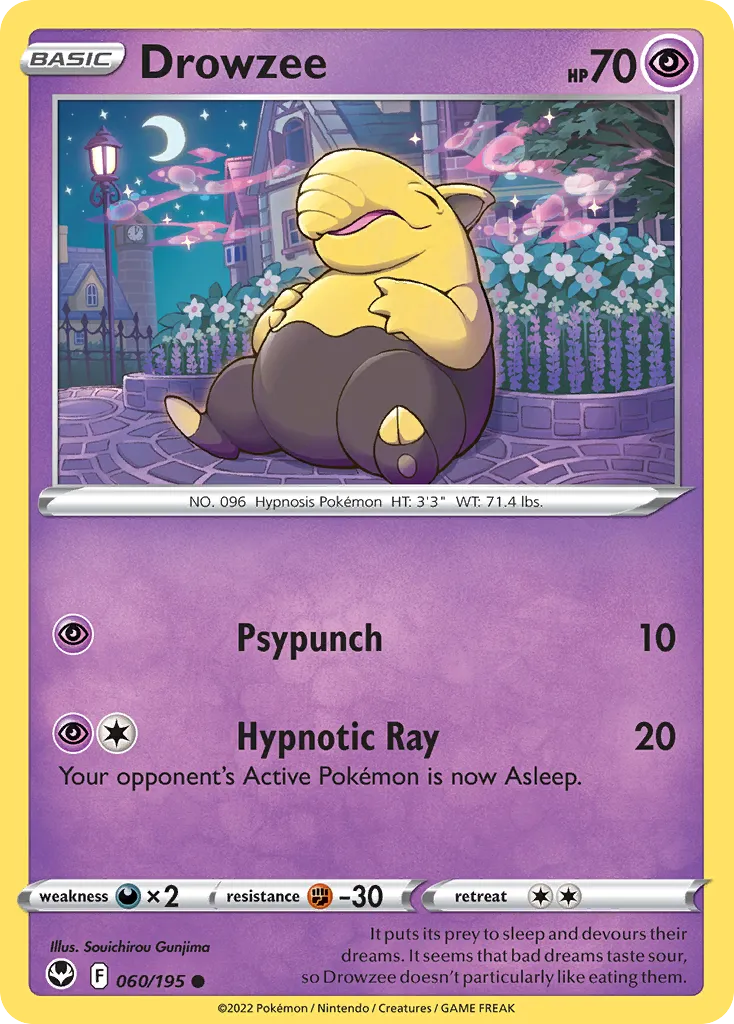 Drowzee — SWSH12: Silver Tempest — Pokémon