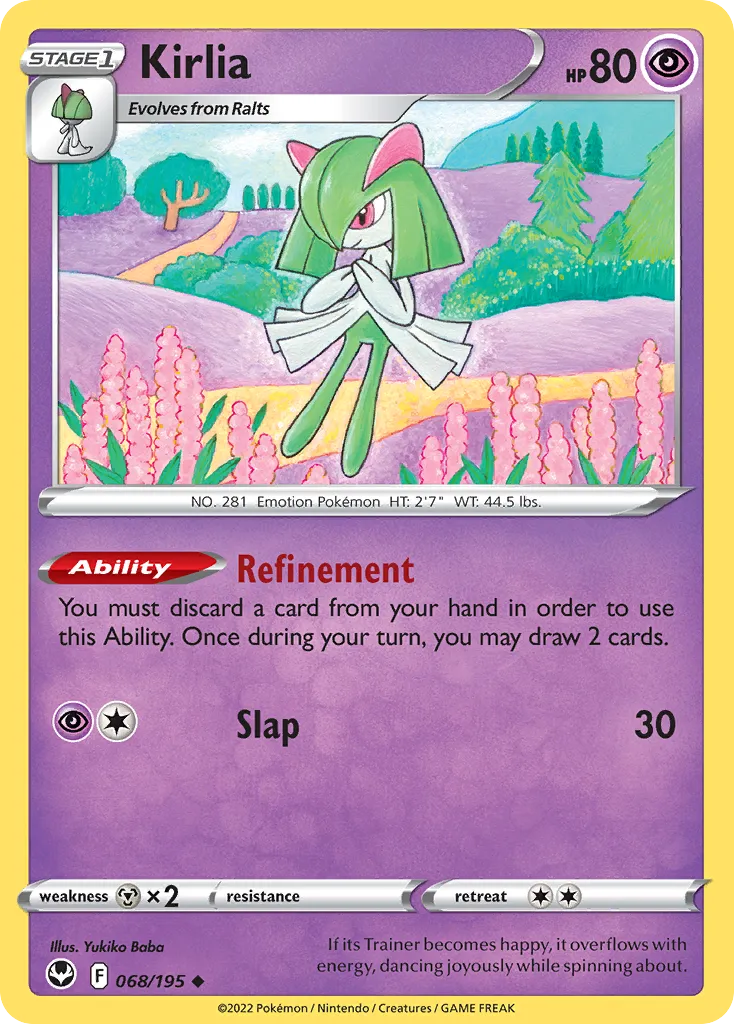 Kirlia — SWSH12: Silver Tempest — Pokemon