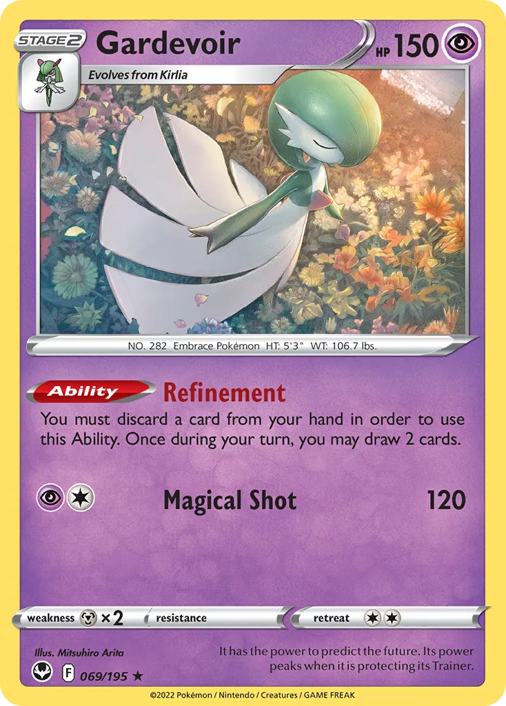 Gardevoir — SWSH12: Silver Tempest — Pokémon