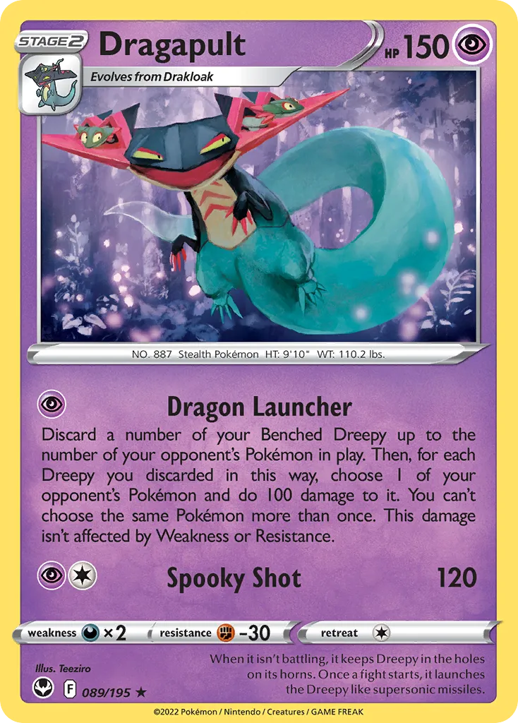 Dragapult — SWSH12: Silver Tempest — Pokémon