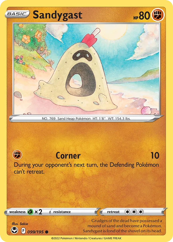 Sandygast — SWSH12: Silver Tempest — Pokemon