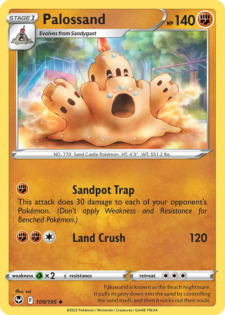 Palossand — SWSH12: Silver Tempest — Pokémon