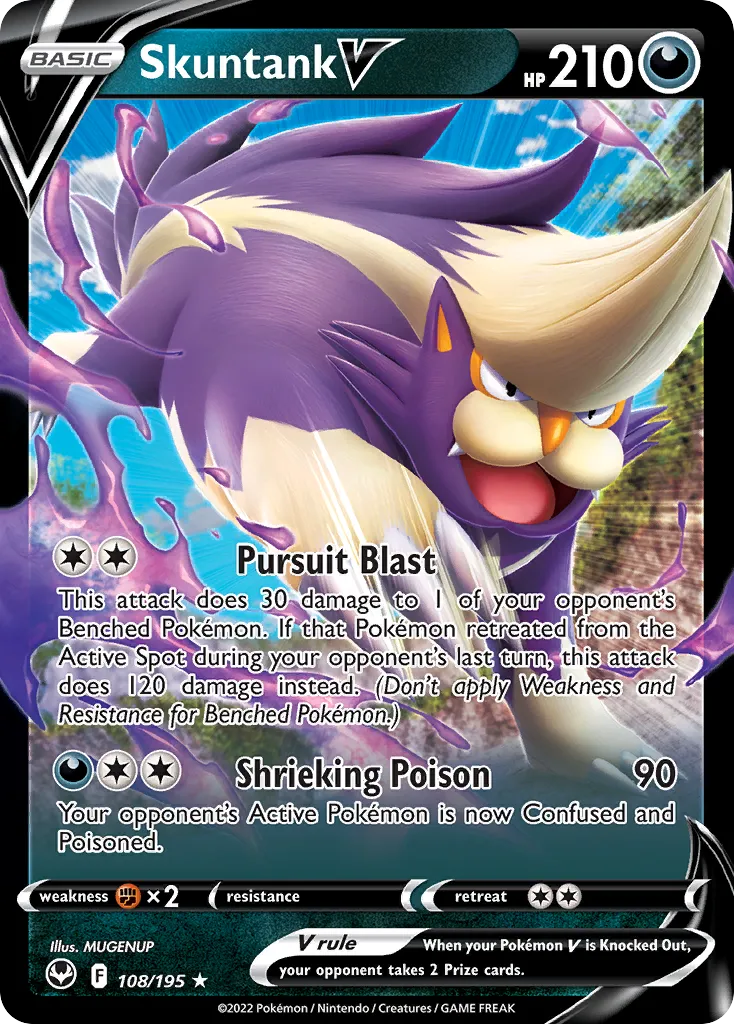 Moufflair V — SWSH12: Silver Tempest — Pokémon
