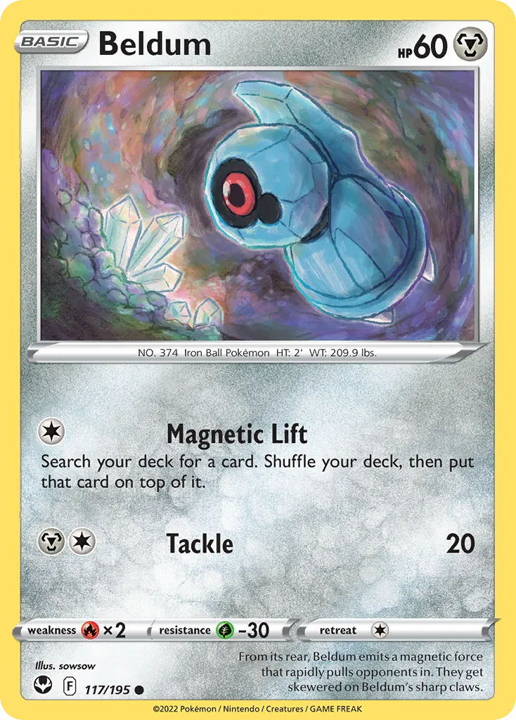 Beldum — SWSH12: Silver Tempest — Pokémon
