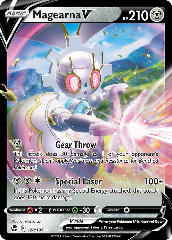 Magearna V — SWSH12: Silver Tempest — Pokémon