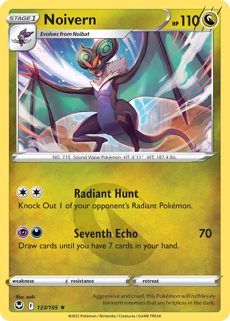 Noivern — SWSH12: Silver Tempest — Pokémon