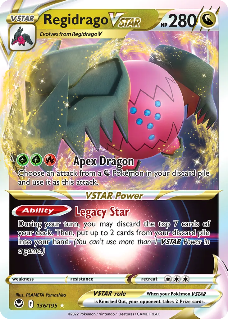 Regidrago VSTAR — SWSH12: Silver Tempest — Pokemon