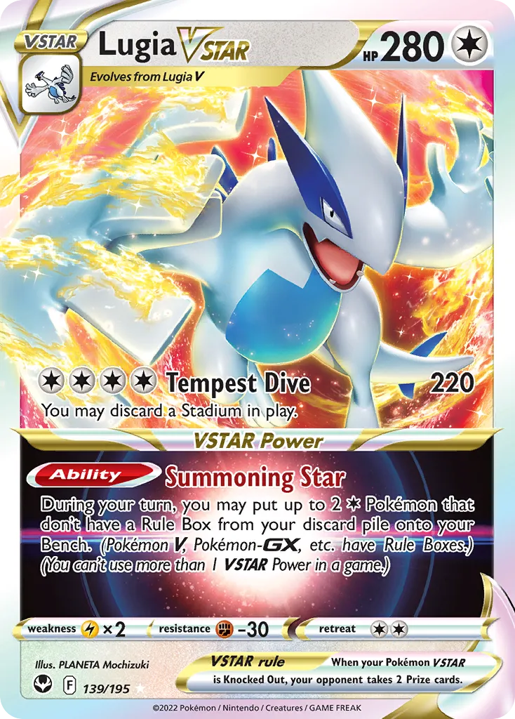 Lugia VSTAR — SWSH12: Silver Tempest — Pokémon