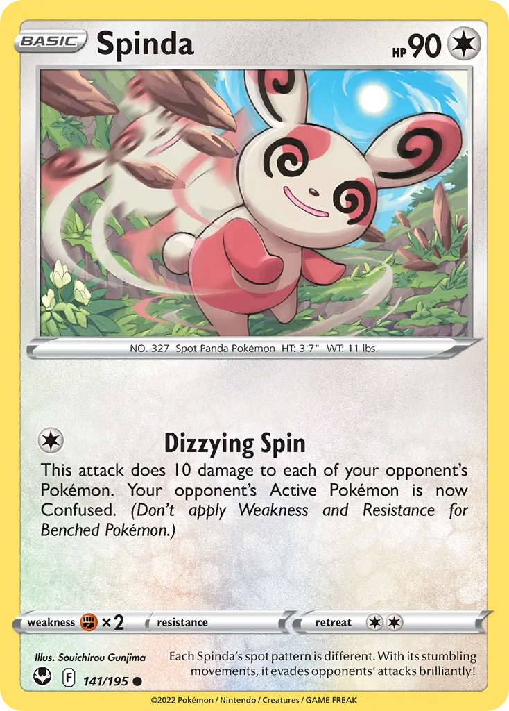 Spinda — SWSH12: Silver Tempest — Pokémon