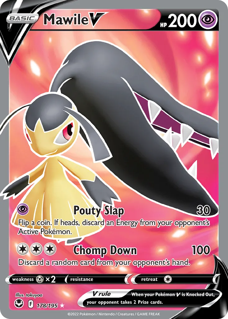 Mawile V — SWSH12: Silver Tempest — Pokémon
