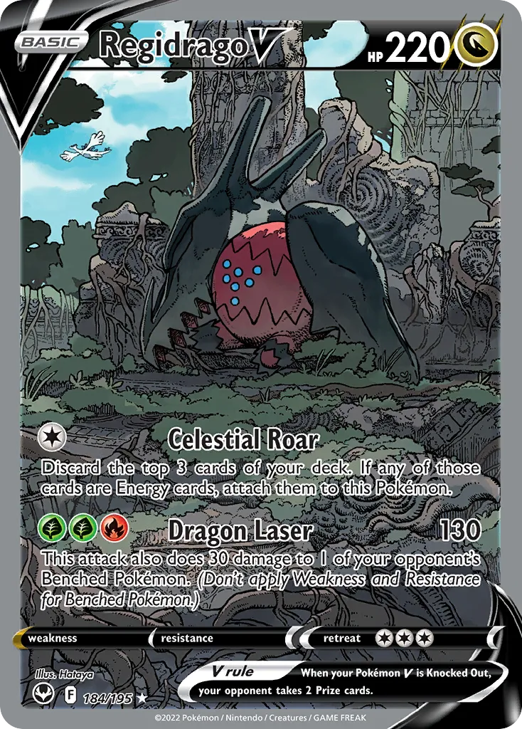 Regidrago V — SWSH12: Silver Tempest — Pokémon
