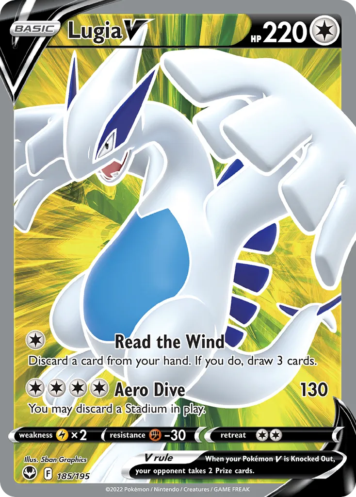 Lugia V — SWSH12: Silver Tempest — Pokémon