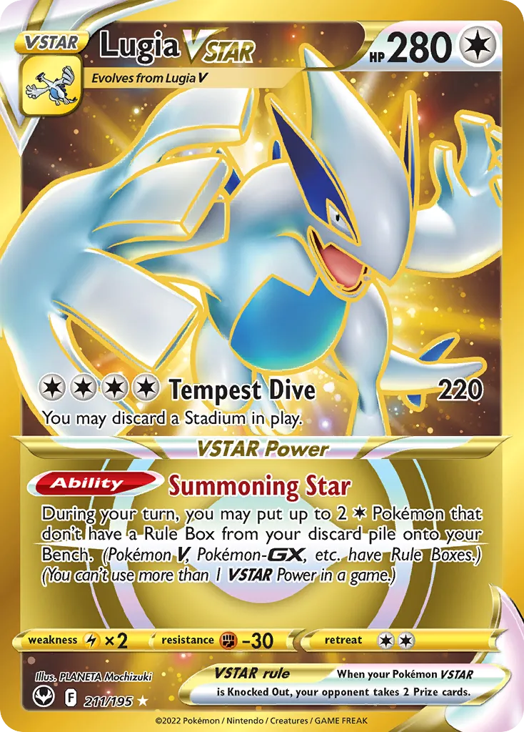 Lugia VSTAR — SWSH12: Silver Tempest — Pokémon