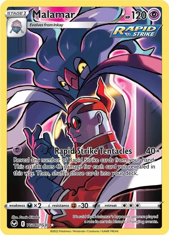 Malamar — SWSH12: Silver Tempest Trainer Gallery — Pokémon