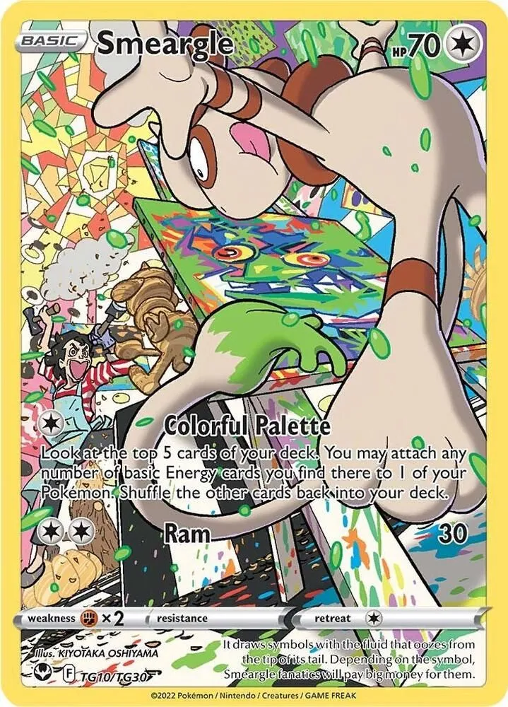Smeargle — SWSH12: Silver Tempest Trainer Gallery — Pokemon