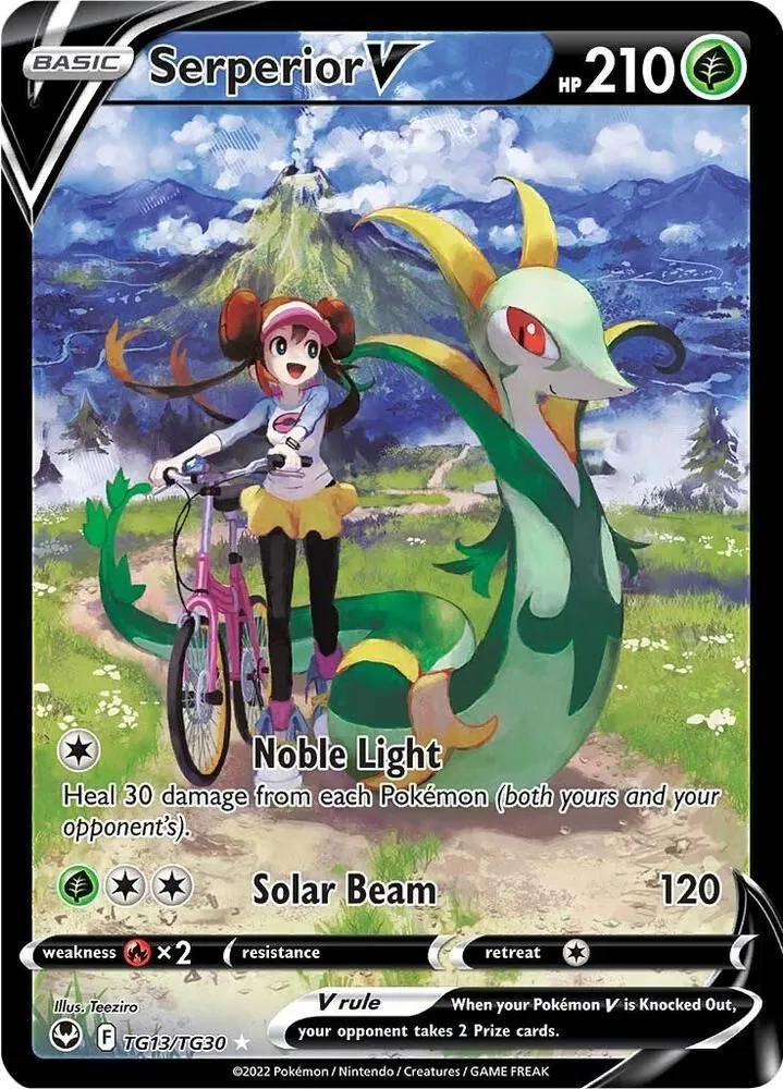 Serperior V — SWSH12: Silver Tempest Trainer Gallery — Pokémon